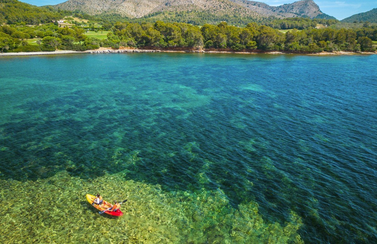 views of the Alcanada beach