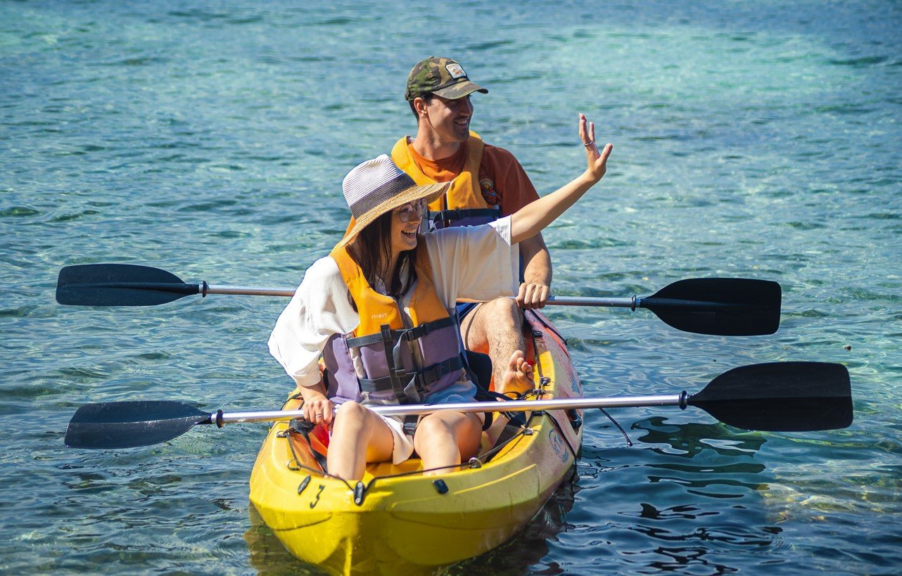 excursion in kayak in Alcanada