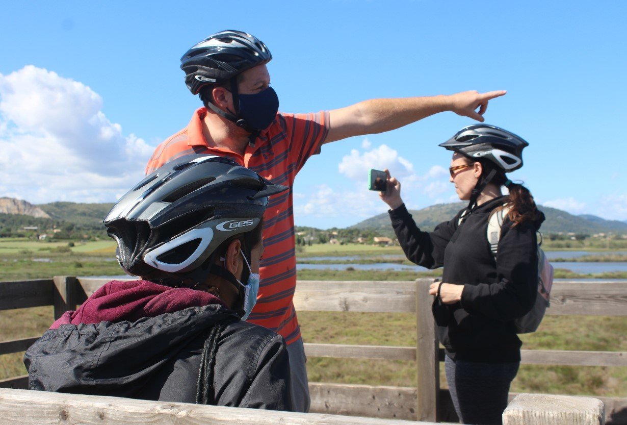 mallorca bike tour albufereta view point