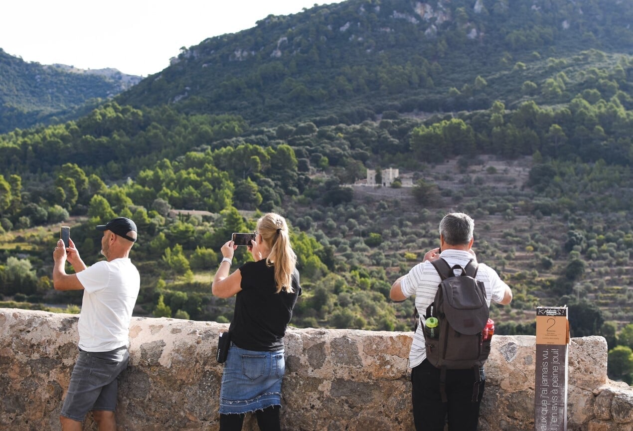viewpoint during the excursion
