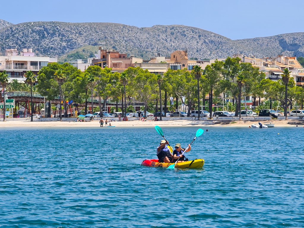Rent a kayak in alcudia