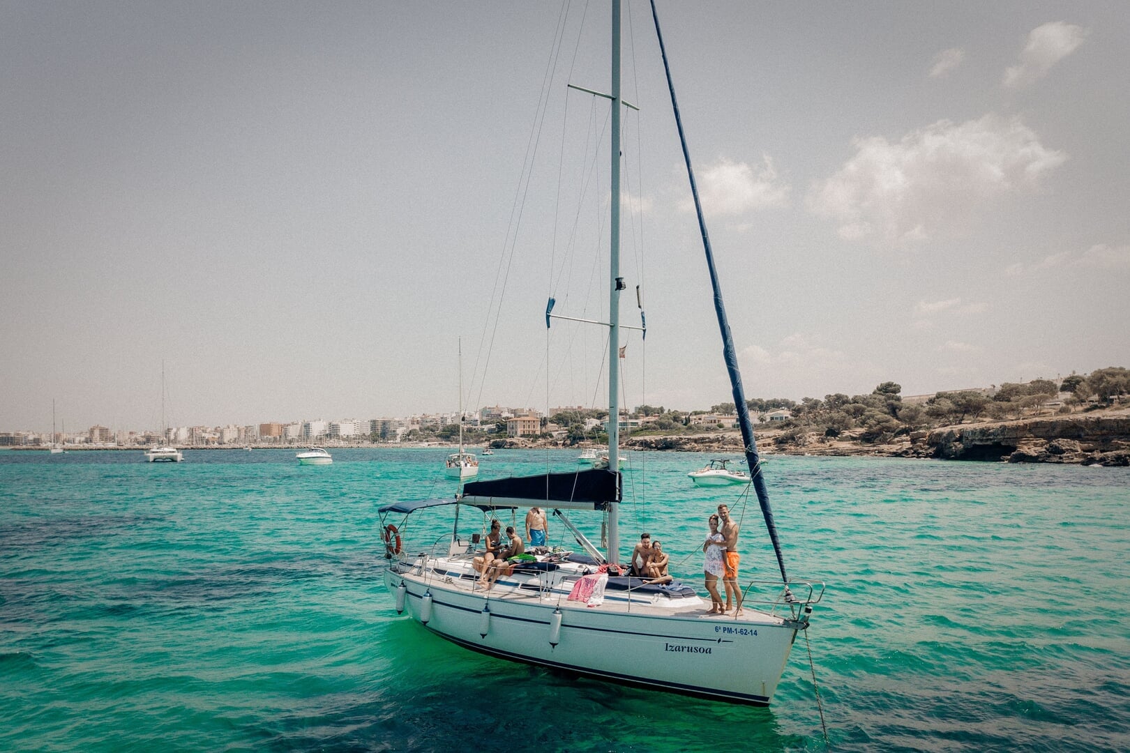 sailboat trip in mallorca