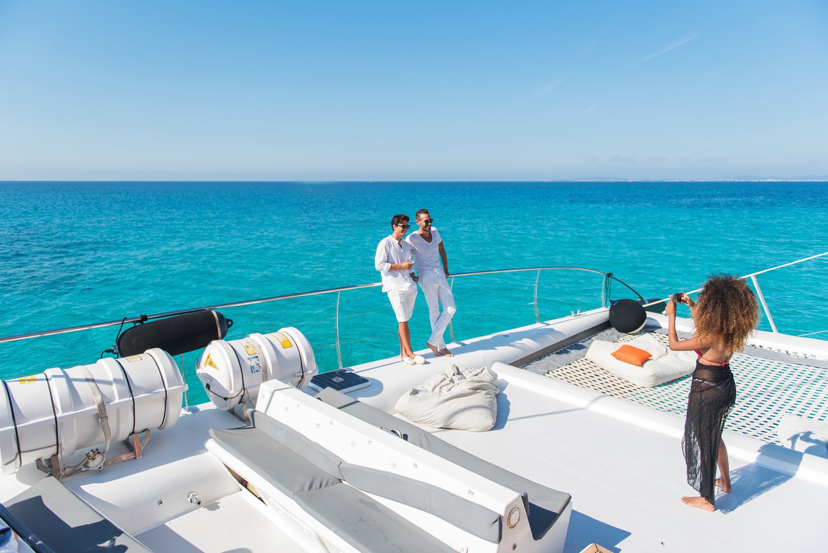 itinerario sul catamarano