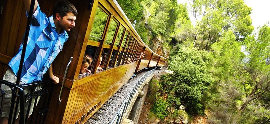 percorso in treno di Soller
